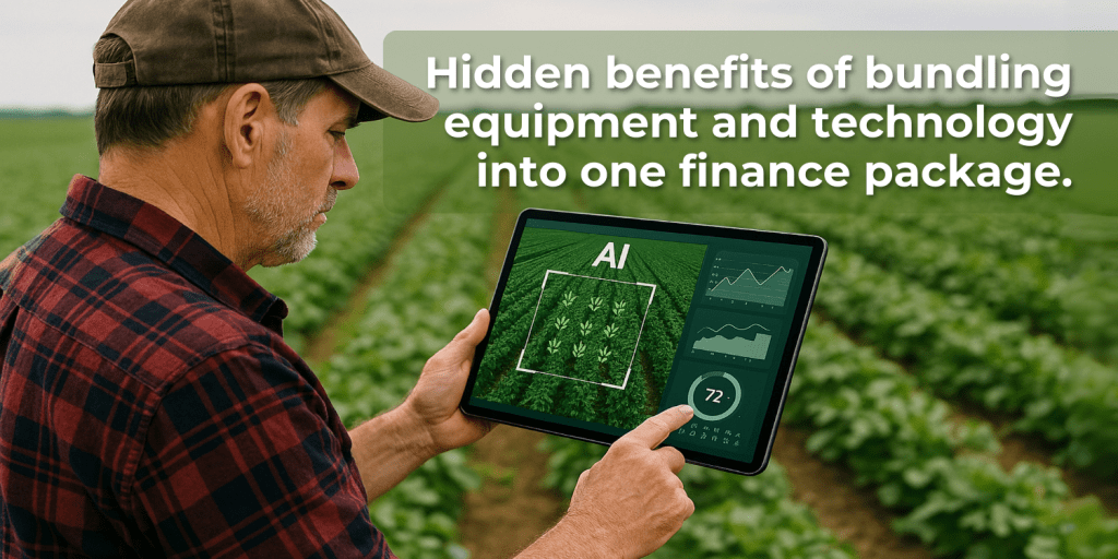 Bundle equipment & technology in one finance deal